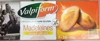 Mängden socker i Madeleines saveur citron