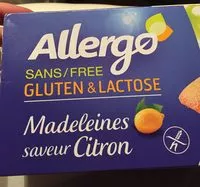 Mängden socker i Gerble - Gluten and Lactose Free Lemon Madeleines, 180g (6.4oz)