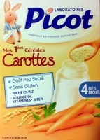 Mängden socker i Mes 1ères Céréales Carottes