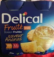 Mängden socker i Delical fruité