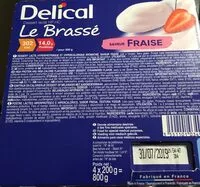 Mängden socker i Delical le brassé