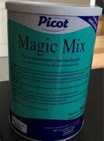 Mängden socker i Picot Magic Mix Poudre Epaississante Pour Tous Liquides 300G