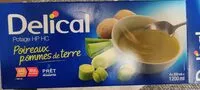 Mängden socker i Potage de poireaux et pommes de terres