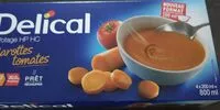 Mängden socker i Delical carottes tomates