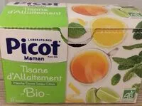 Mängden socker i Tisane allaitement bio menthe douce saveur citron