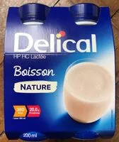 Mängden socker i Boisson nature HP HC Lactée