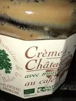 Mängden socker i Creme de marron avec morceaux et cafe