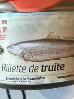 Mängden socker i Rillettes de truite