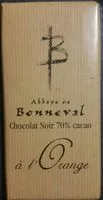 Mängden socker i Chocolat noir à l'orange