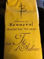 Mängden socker i Chocolat noir au thé d'Aubrac