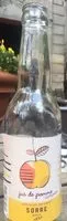 Mängden socker i Jus de pomme sorre