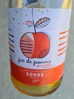 Mängden socker i Jus de pomme qui pétille