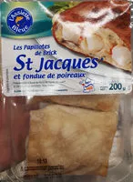 Mängden socker i Les Papillotes de Brick St Jacques et fondue de poireaux