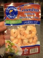 Mängden socker i Gambas Nature Décortiqués Cuites