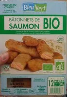 Mängden socker i Batonnets De Saumon Bio Panes X12
