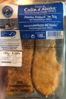 Mängden socker i Panés de Colin d'Alaska