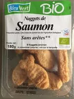 Mängden socker i Nuggets de saumon bio