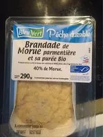 Mängden socker i Brandade de Morue parmentière et sa purée bio