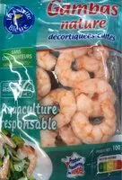 Mängden socker i Gambas nature decortiquées cuites