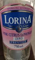 Mängden socker i Limonade lorina pink citrus