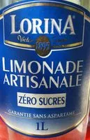 Mängden socker i Limonade artinsanale zéro sucres
