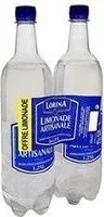 Mängden socker i Limonade artisanale arôme citron Lorina