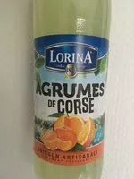Mängden socker i soda aux agrumes de Corse