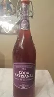 Mängden socker i Soda artisanal cassis