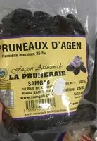 Mängden socker i Pruneaux d'agen