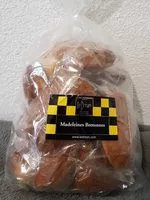 Mängden socker i Madeleines bretonnes