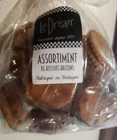 Mängden socker i Assortiment biscuits breton Le Dréan
