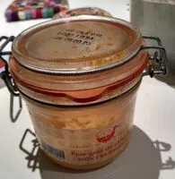 Mängden socker i Foie gras de canard entier et naturel