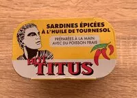 Mängden socker i Spiced Sardines In Vegetable Oil