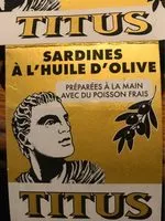 Mängden socker i Sardine á l'huile d'olive