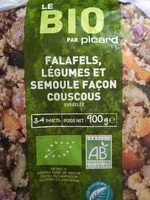Mängden socker i Falafels, légumes et semoule façon couscous