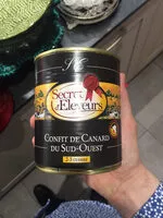 Mängden socker i Confit de canard