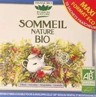Mängden socker i Tisane Sommeil Nature Bio