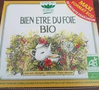 Mängden socker i Bien être du foie BIO