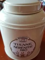 Mängden socker i Provence D'antan Tisane Sérénité Bio