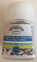 Mängden socker i Fleur de sel de camargue Ail & fines herbes