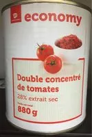 Mängden socker i Double concentre de tomate