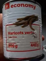 Mängden socker i Haricots verts très fins