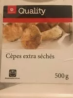 Mängden socker i Cèpes extra séchés