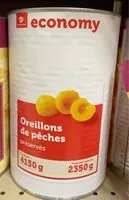 Mängden socker i Oreillons de peches