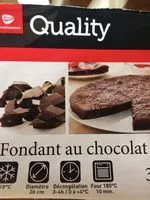 Mängden socker i Fondant au Chocolat