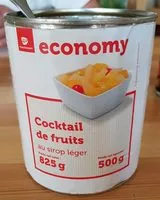 Mängden socker i Cocktail de fruit