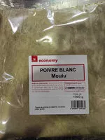 Mängden socker i poivre blanc moulu