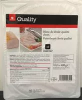 Mängden socker i Blanc de dinde qualité choix