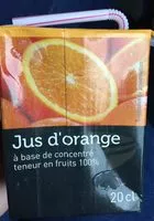 Mängden socker i Jus d'orange