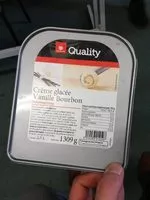 Mängden socker i Crème glacée vanille bourbon